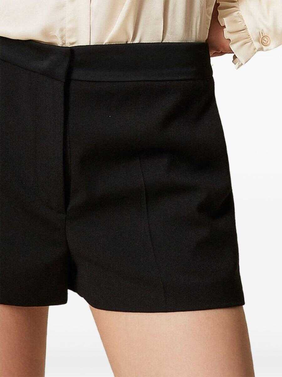 Pantaloni casual TWINSET Twinset Shorts Black Femei (BM 19362168) 4