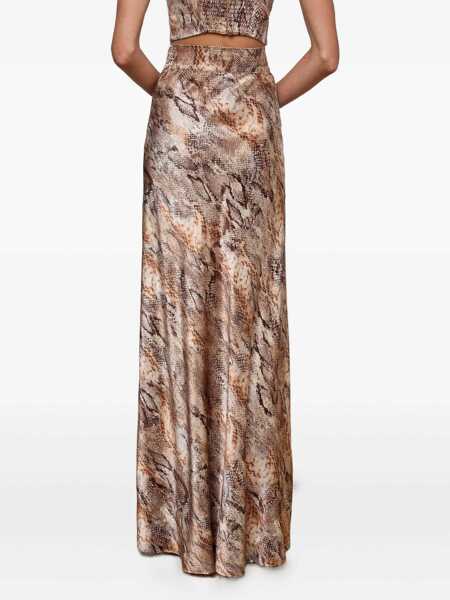 Fuste LAGENCE LAgence Ryker Skirt BROWN Femei (BM 19362600) 5