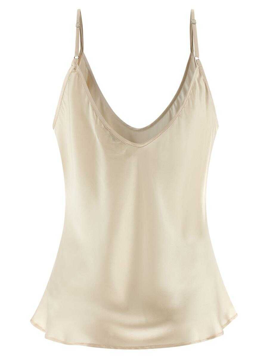 Topuri LAGENCE LAgence Lexi Top Beige Femei (BM 19362708) 2