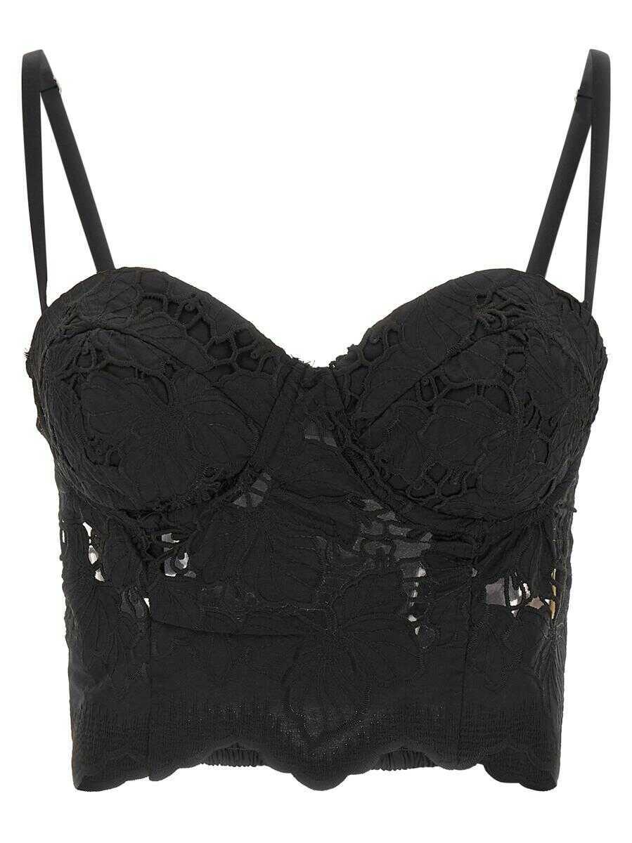 Topuri LAGENCE LAgence Sonya Top Black Femei (BM 19362726) 1
