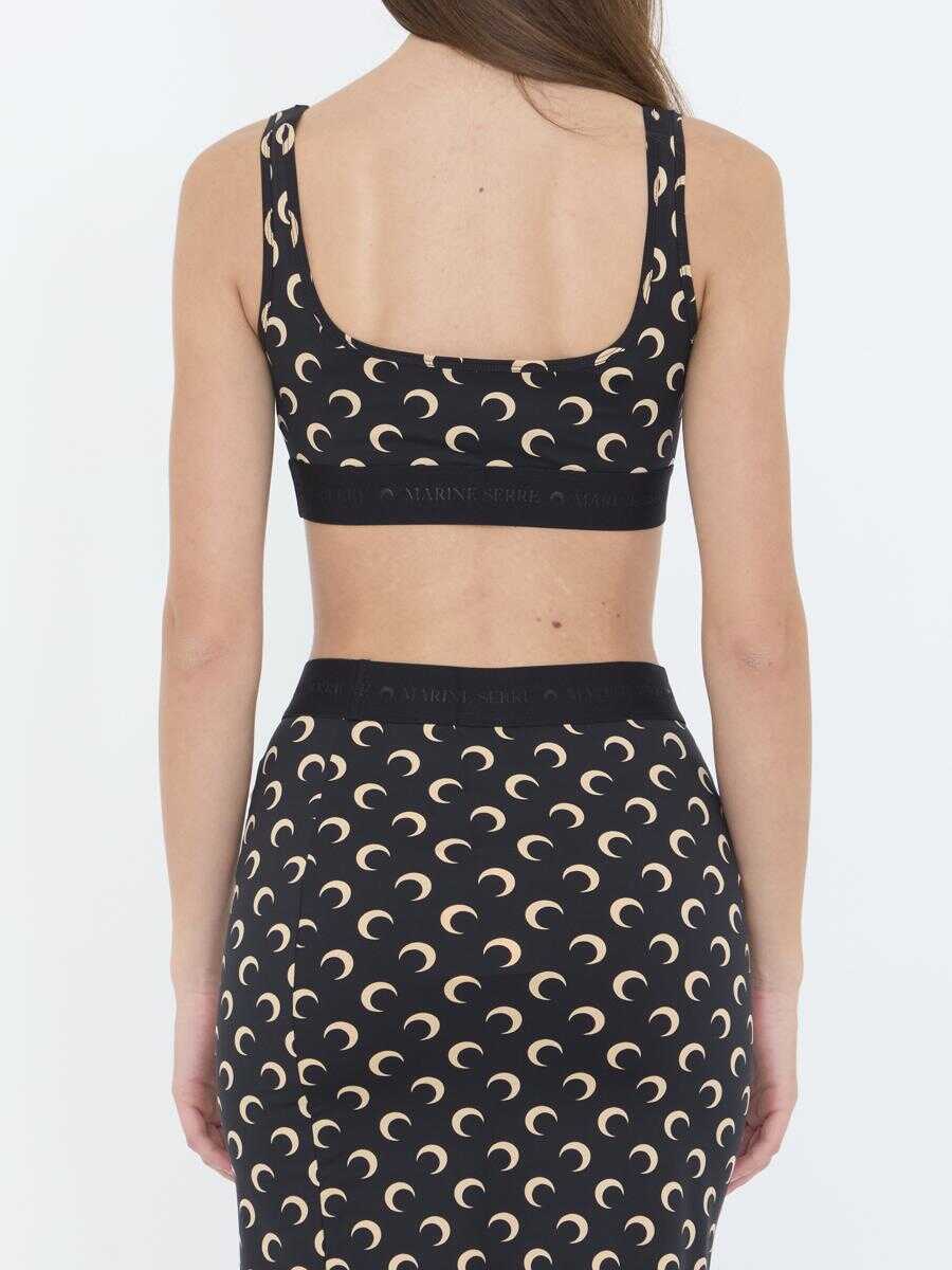 Sutiene MARINE SERRE Moon Printed Bra MULTICOLOR Femei (BM 19362813) 4