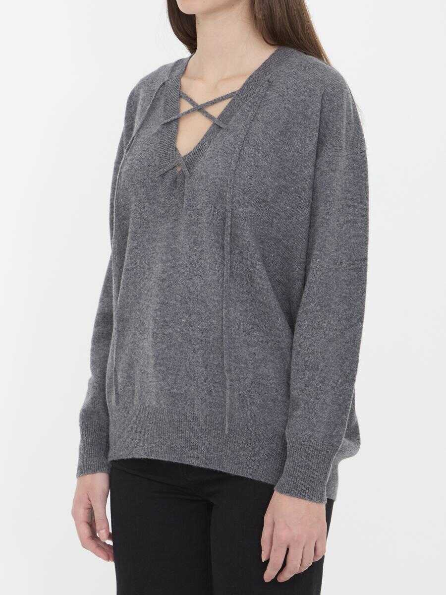 Pulovere Lisa Yang Erna Sweater GREY Femei (BM 19362978) 2