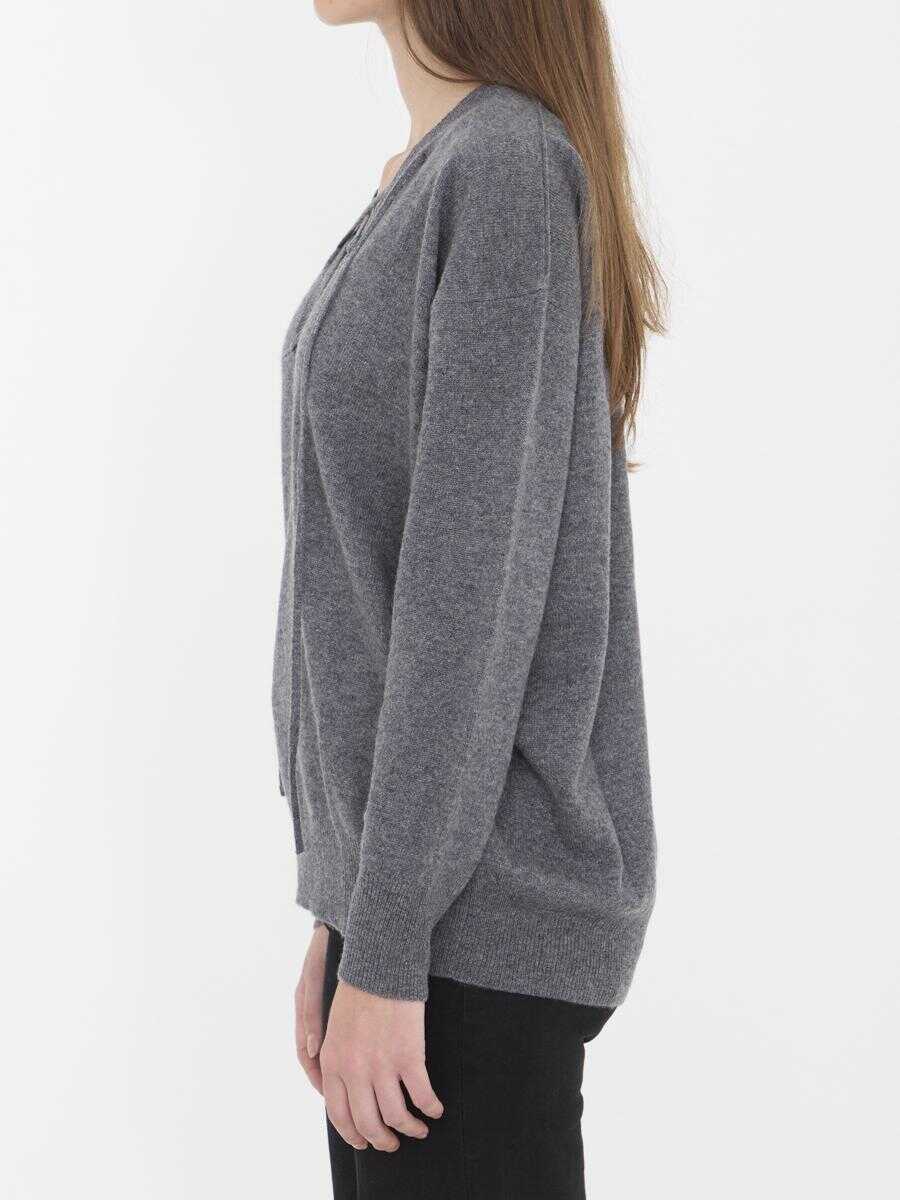 Pulovere Lisa Yang Erna Sweater GREY Femei (BM 19362978) 3