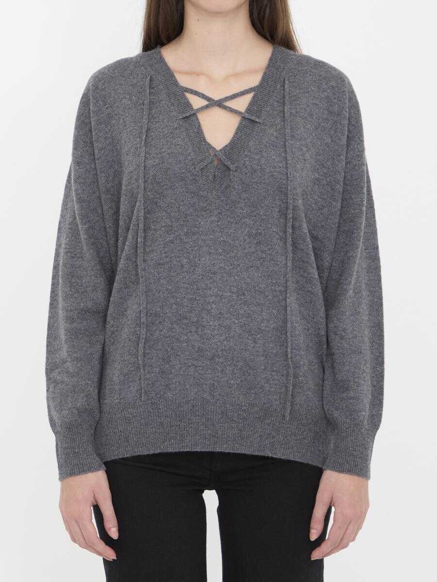 Pulovere Lisa Yang Erna Sweater GREY Femei (BM 19362978) 1