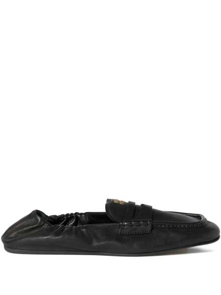 Mocasini Miu Miu Miu Miu Moccasters Black Femei (BM 19363062) 1