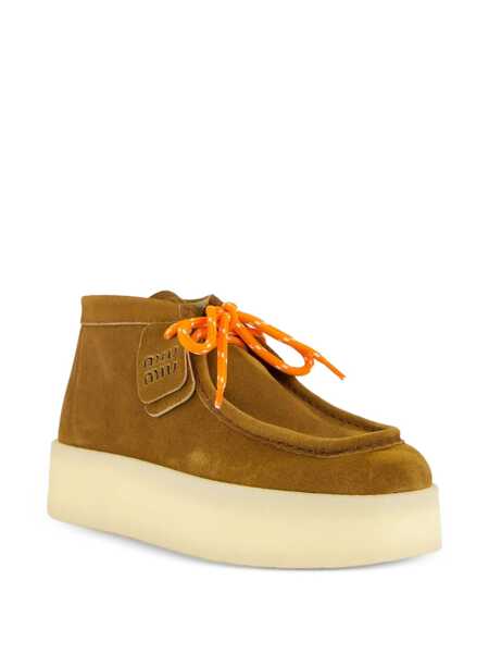 Bocanci Miu Miu Miu Miu Boots Brown Femei (BM 19363068) 2