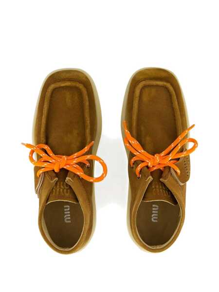 Bocanci Miu Miu Miu Miu Boots Brown Femei (BM 19363068) 4