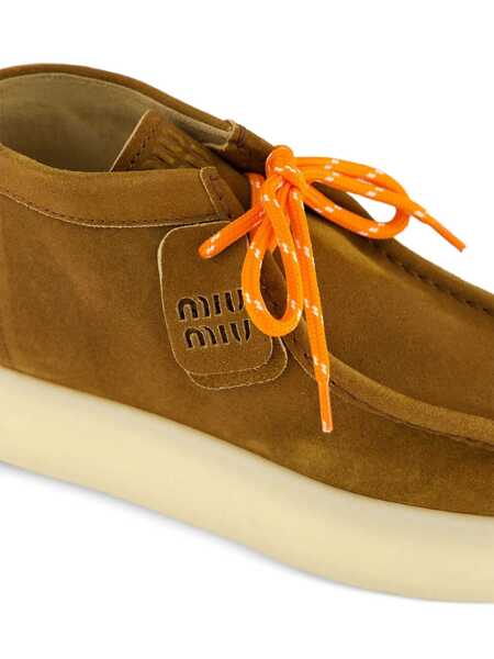 Bocanci Miu Miu Miu Miu Boots Brown Femei (BM 19363068) 5