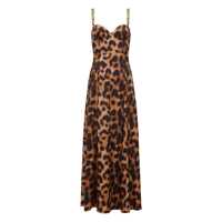 Rochii L'Agence Animal Print Dress Femei