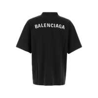 Tricouri Balenciaga pentru Barbati - Tricouri Balenciaga Balenciaga T-Shirt Crew Neck In Cotton Black Barbati (BM 19363617) - B-mall.ro