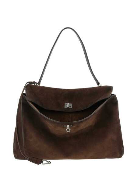 Genti de umar Balenciaga Balenciaga Rodeo Large Shoulder Bag BROWN Barbati (BM 19363767) 1