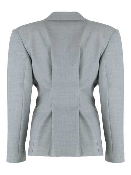 Geci Les Filles DEva Les Filles DEva Single-Breasted One Button Jacket GREY Femei (BM 19364661) 2