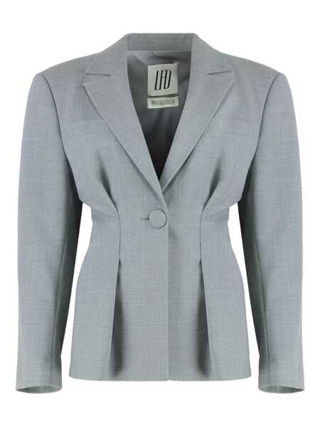 Geci Les Filles DEva Les Filles DEva Single-Breasted One Button Jacket GREY Femei (BM 19364661) 1