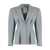 Les Filles D'Eva Les Filles D'Eva Single-Breasted One Button Jacket GREY