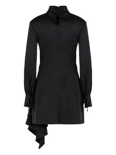 Rochii Les Filles DEva Les Filles DEva Mini Dress With Ruffles Black Femei (BM 19364757) 2