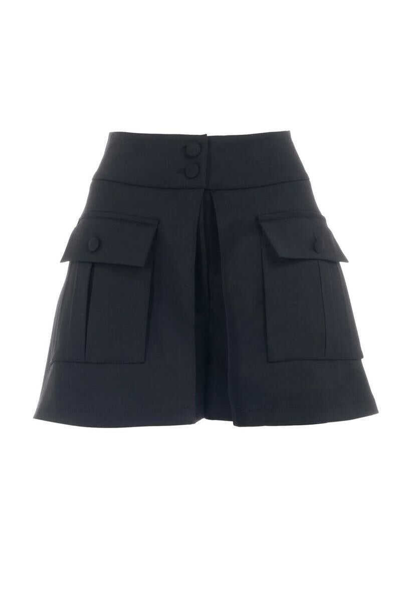 Pantaloni casual Les Filles DEva Les Filles DEva Trousers Black Femei (BM 19364943) 1