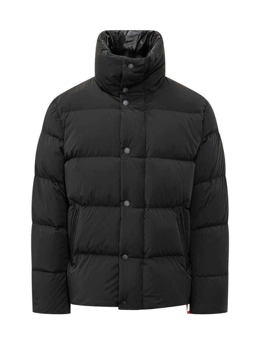 Geci de iarna After Label After Label Black After Label Down Jacket With Button Closure Black Barbati (BM 19365084) 1