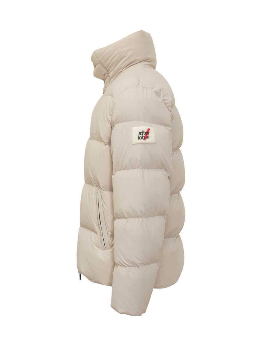 Geci de iarna After Label After Label Beige After Label Down Jacket With Button Closure WHITE Barbati (BM 19365093) 3