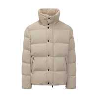 Geci de iarna After Label Beige After Label Down Jacket With Button Closure Barbati
