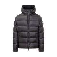 Geci de iarna After Label Black After Label Down Jacket With Hood Barbati