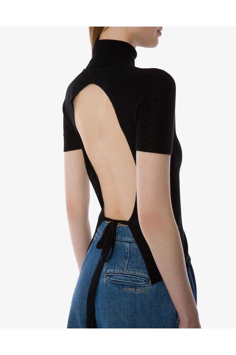 Pulovere Alberta Ferretti Alberta Ferretti Sweaters Black Femei (BM 19365129) 4