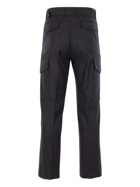 Pantaloni AURALEE Auralee Trousers TOP CHARCOAL Barbati (BM 19365315) 2