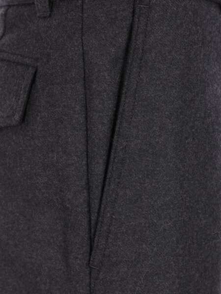 Pantaloni AURALEE Auralee Trousers TOP CHARCOAL Barbati (BM 19365315) 4