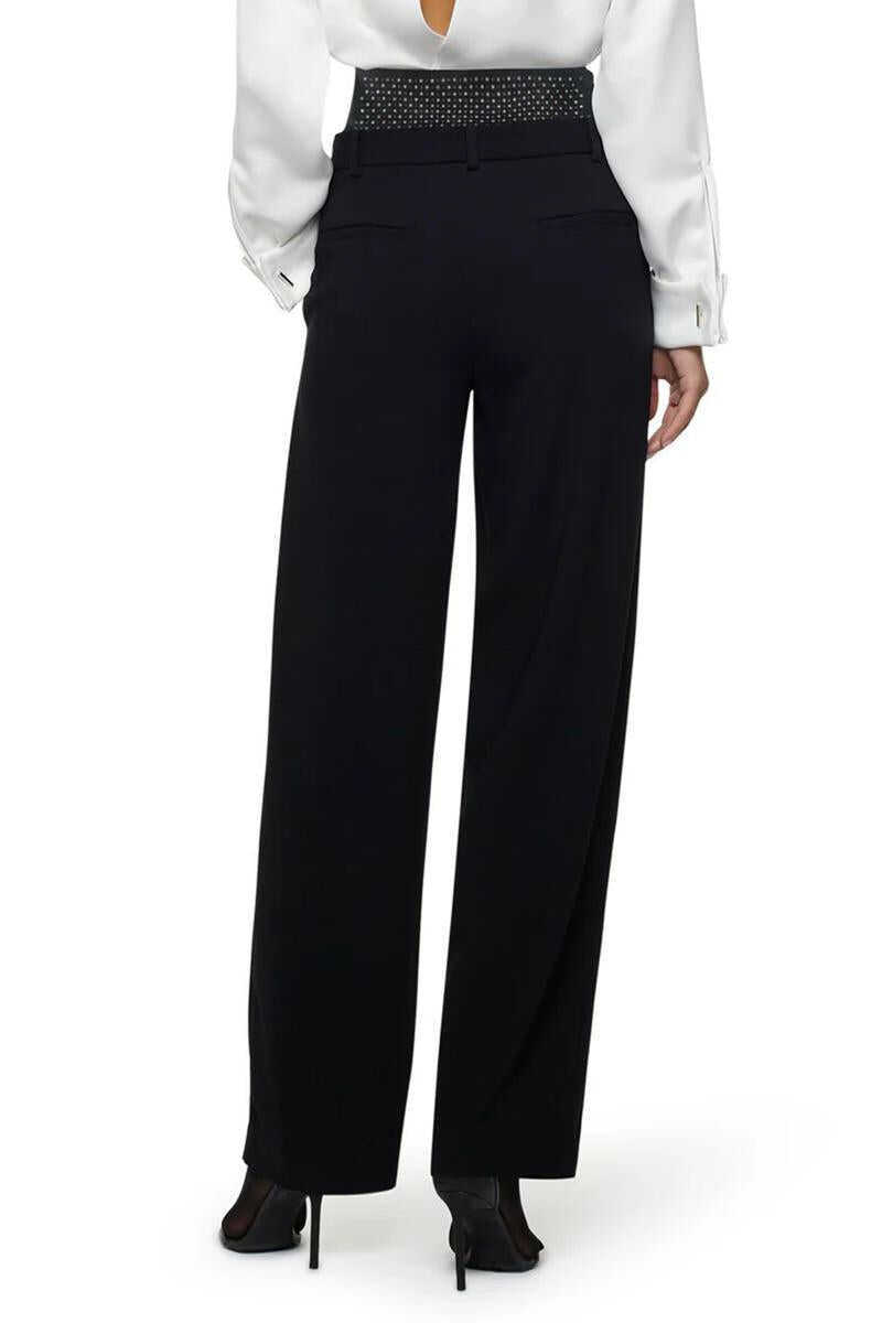 Pantaloni casual SIMONA CORSELLINI Simona Corsellini Trousers Black Femei (BM 19365321) 3