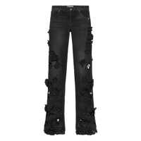 Blugi Blumarine Blumarine Black Cotton Jeans