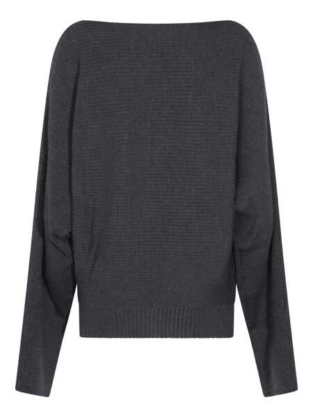Pulovere AYA MUSE Aya Muse Grey Wool Knitwear Grey Femei (BM 19365576) 2
