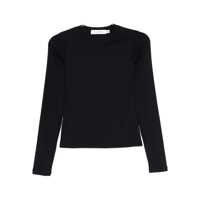 Topuri Aya Muse Ribbed Long Sleeve Shirt Clothing Femei