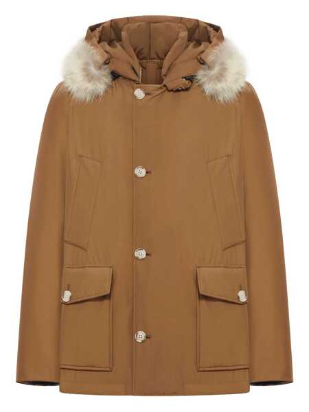 Geci Woolrich Woolrich Arctic Detachable Fur Anorak Clothing BROWN Barbati (BM 19366011) 1