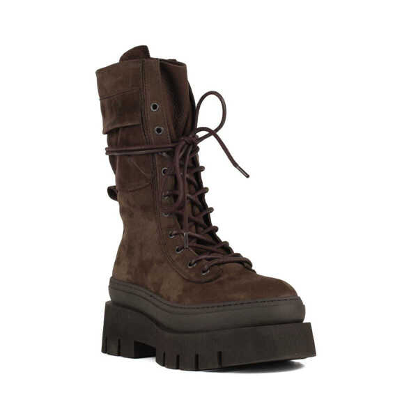 Bocanci Copenhagen Copenhagen Brown Suede Shooting BROWN Femei (BM 19366197) 3