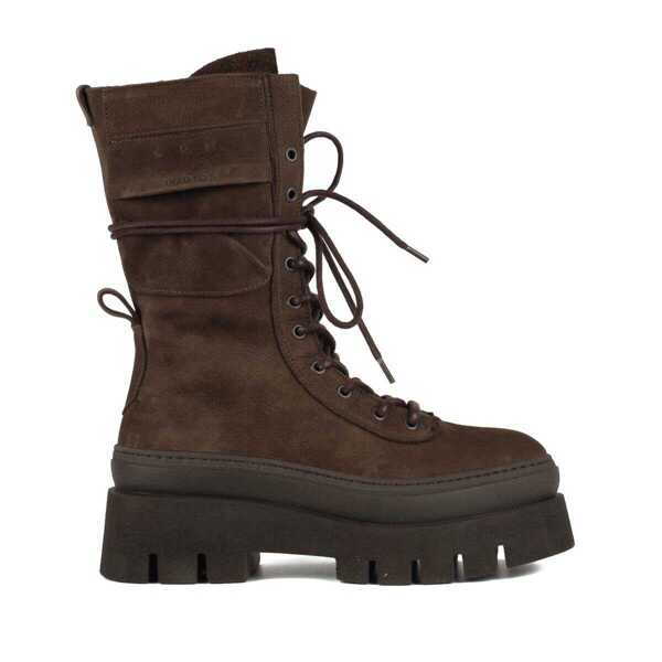 Bocanci Copenhagen Copenhagen Brown Suede Shooting BROWN Femei (BM 19366197) 1