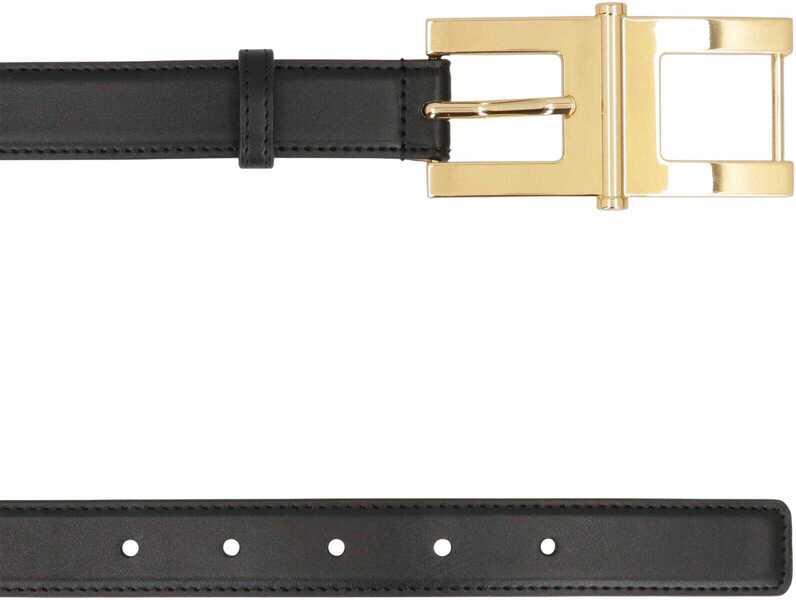 Curele Elisabetta Franchi Elisabetta Franchi Belt With Logo Buckle Black Femei (BM 19366230) 3