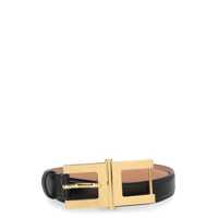 Curele Elisabetta Franchi Belt With Logo Buckle Femei