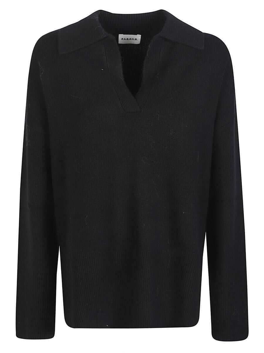 Pulovere P.A.R.O.S.H. P.A.R.O.S.H. Sweater Black Femei (BM 19366275) 1