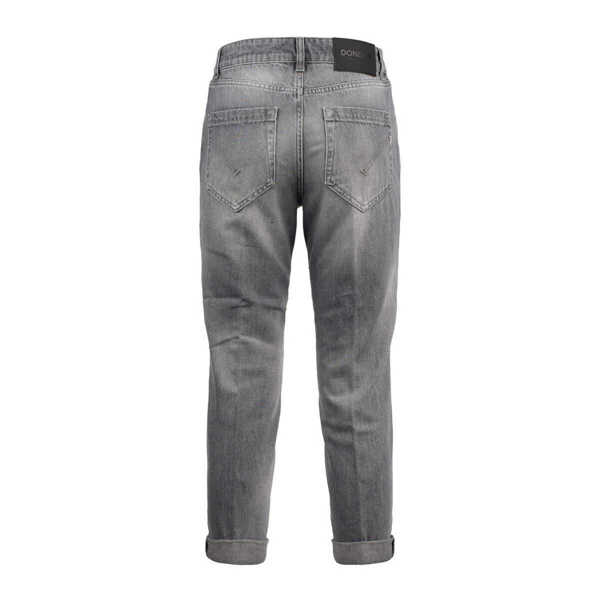 Blugi Dondup Dondup Koons Loose Jeans In Fixed Denim GRAY Femei (BM 19366317) 2