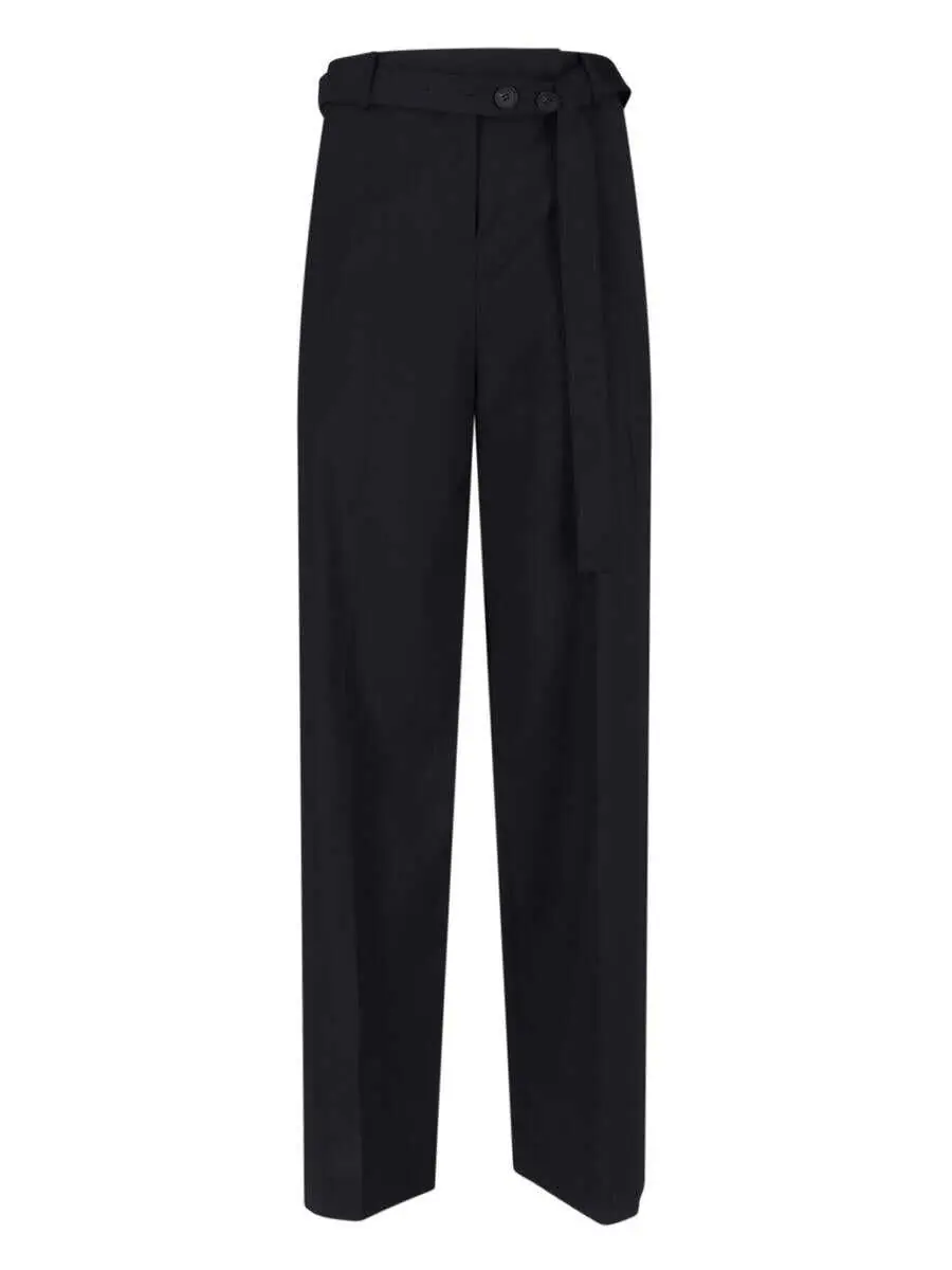 Pantaloni casual EUDON CHOI Eudon Choi Trousers Black Femei (BM 19366440) 1