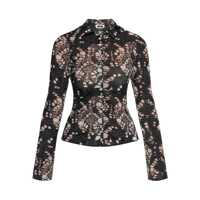 Camasi Avavav Spiky Printed Distressed Knit Clothing Femei