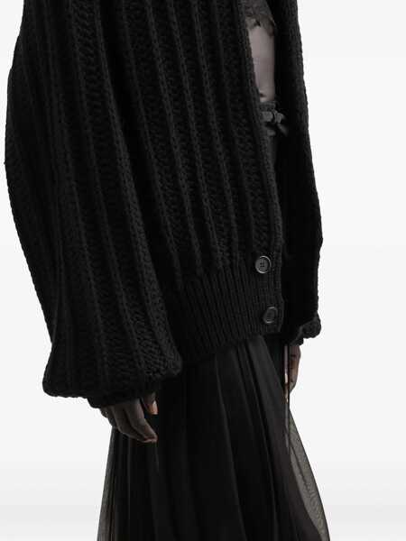 Fuste Dolce & Gabbana Dolce & Gabbana Dolce & Gabbana Skirt With Chiffon Inserts Black Femei (BM 19366518) 5