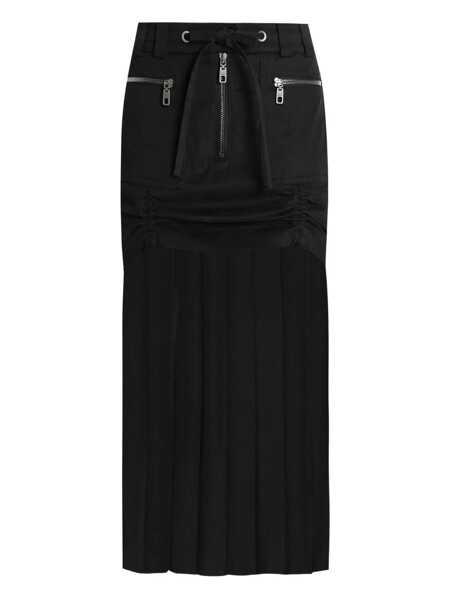 Fuste Dolce & Gabbana Dolce & Gabbana Dolce & Gabbana Skirt With Chiffon Inserts Black Femei (BM 19366518) 1