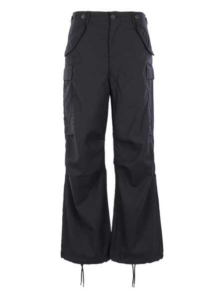 Pantaloni casual JUNYA WATANABE Junya Watanabe Trousers Black Femei (BM 19367100) 1