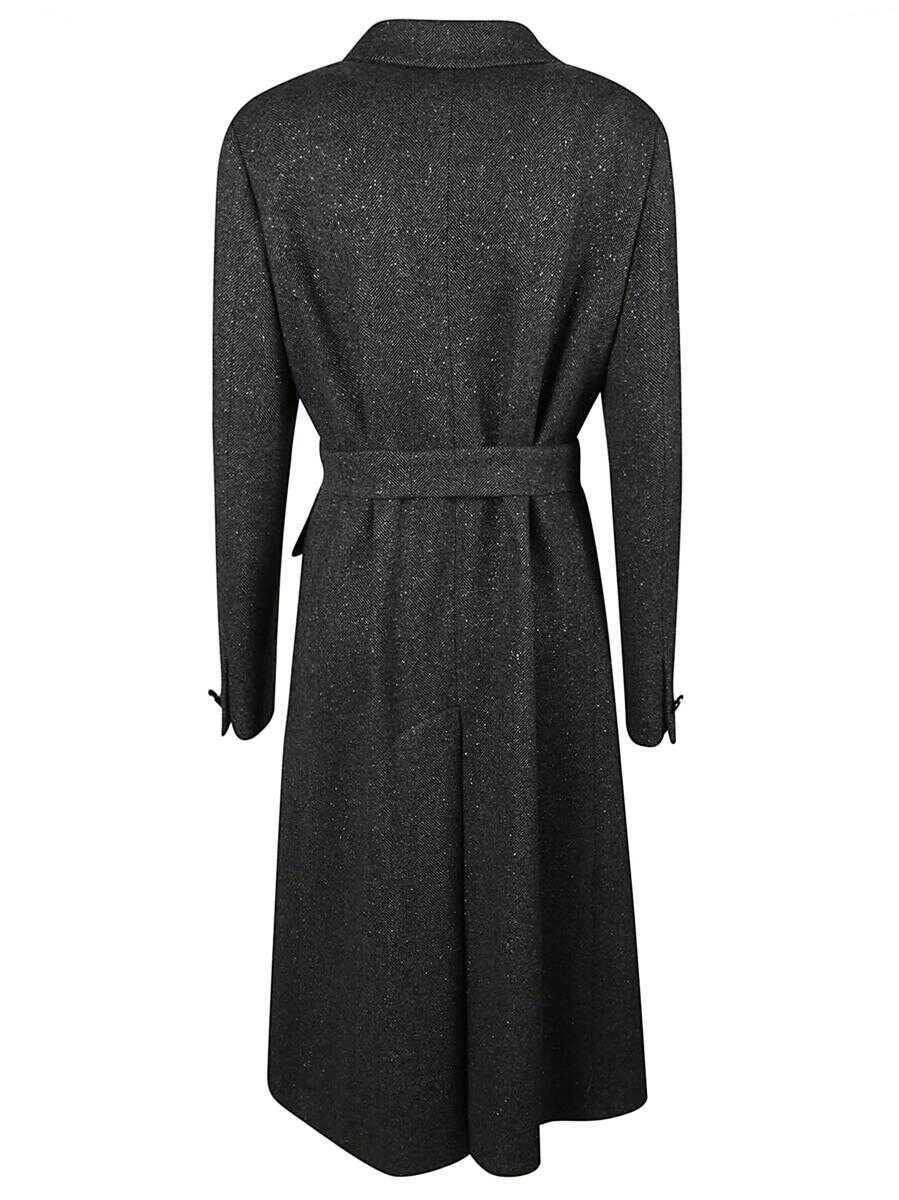 Paltoane Tagliatore Tagliatore Coat Black Femei (BM 19367106) 2