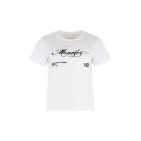Tricouri Moncler Cotton Crew-Neck T-Shirt Femei