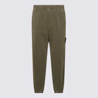 Pantaloni Stone Island Military Green Cotton Pants Barbati