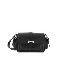 Genti de mana Hogan Small Black Flap Bag Femei