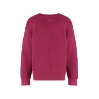 Pulovere Calvin Klein Sweater With V-Neck In Mixed Wool Barbati