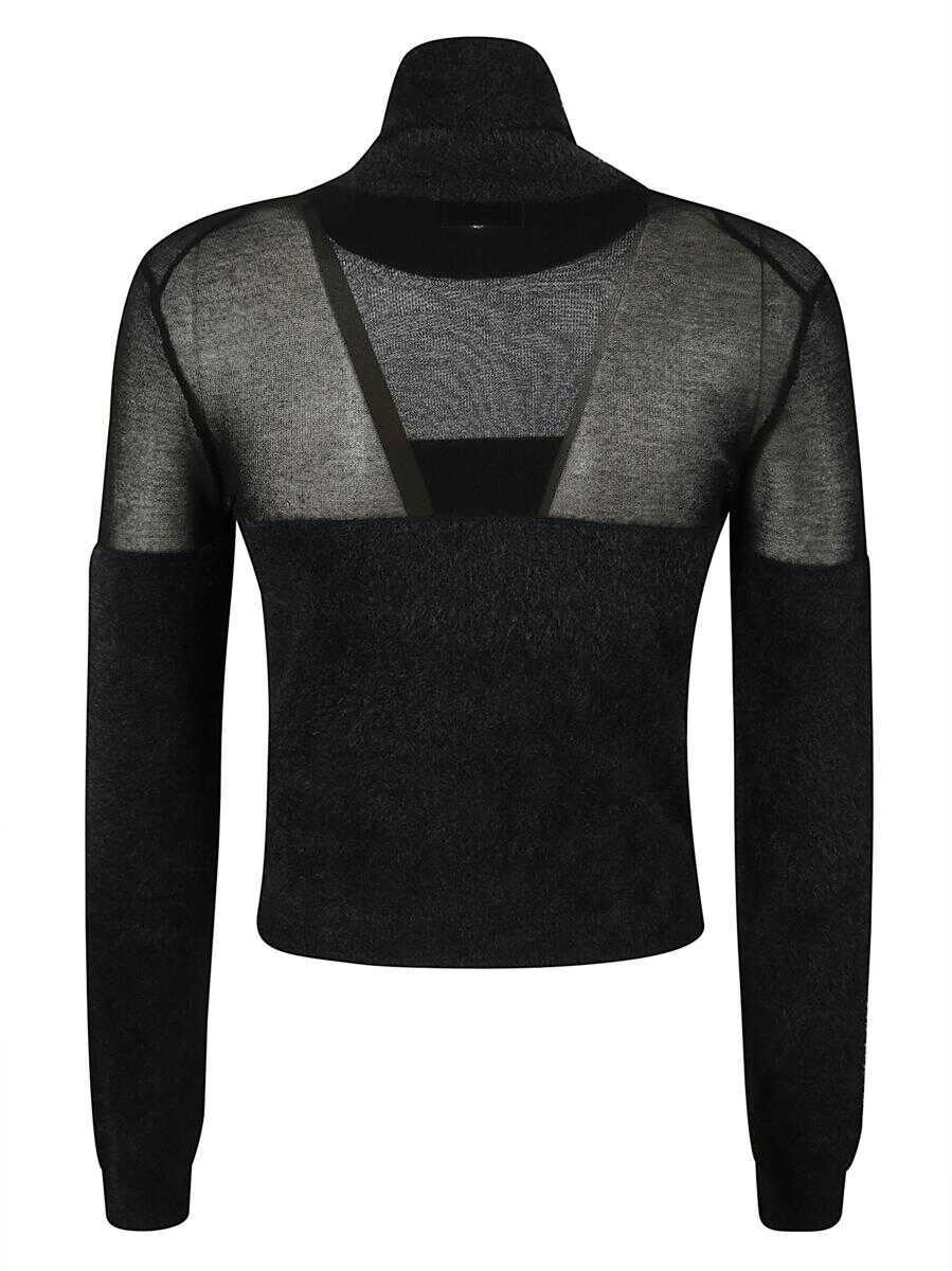 Pulovere Elisabetta Franchi Elisabetta Franchi Sweater Black Femei (BM 19368087) 2