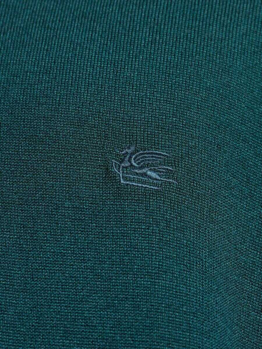 Pulovere ETRO Etro Sweater GREEN Barbati (BM 19368135) 4